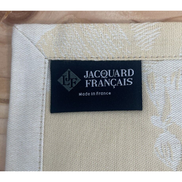 Le Jacquard Francais A La Francaise Napkins Floral Blue Pink Yellow Set of 3 New - Picture 5 of 16